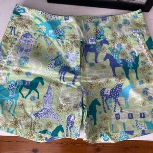 Lilly Pulitzer “Low Riders” printed shorts, size 0